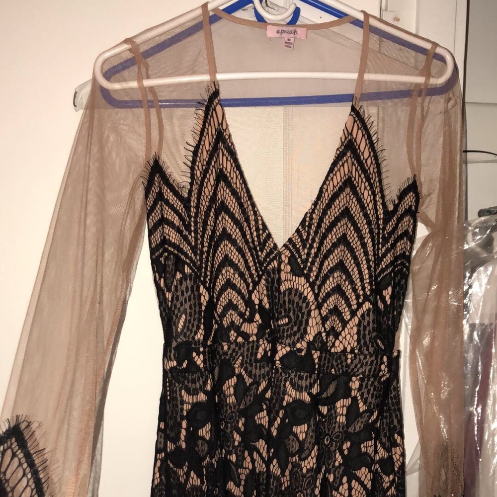 Love and lemons see through style dress size S